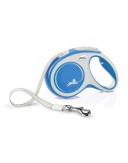 Flexi New Comfort avec cordon de 3 m | Max 8 kg | Laisse avec enrouleur chien et chat