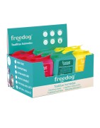 Présentoir de 9 sachets de 25 lingettes nettoyantes pour chien et chat