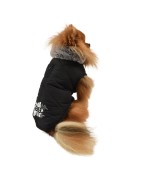 Bobby | Chien | Manteau BOUQUET noir