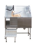 Baignoire inox fixe