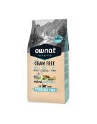 Ownat | Chat | Croquettes Sans Céréales STERILIZED Poisson