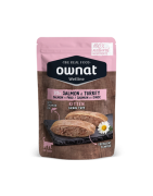 Ownat | Chat | Pâtée Wetline Kitten SALMON/TURKEY Sans Céréales 85 g
