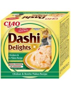 INABA Chat Dashi Delights – Poulet & Flocons de Bonite – 70 g
