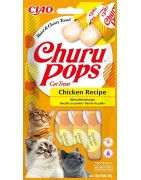 INABA Chat Churu Pops – Poulet – Pack de 4 – 60 g