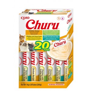 INABA Chat Churu – Poulet – Multipack 20 pièces – 280 g