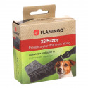Muselière en nylon pour chien : Taille:XS | A : 14 cm B : 10,5 cm C : 42,5-62 cm