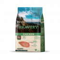 Croquettes BRAVERY MED-LARGE PUPPY CHICKEN : Poids:4 kg
