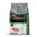 Croquettes BRAVERY ADULT CAT CHICKEN : Poids:2 kg