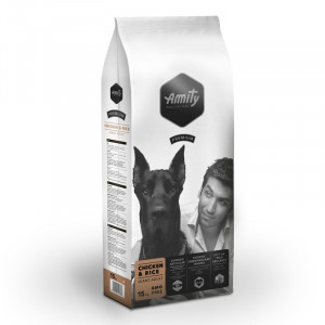 Croquettes AMITY GIANT ADULT CHICKEN & RICE 15kg