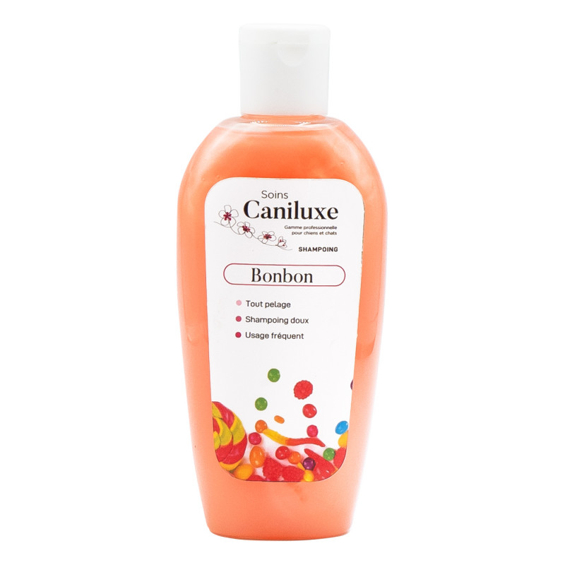 Shampoing pour chien et chat parfum bonbon, ultra doux - Caniluxe