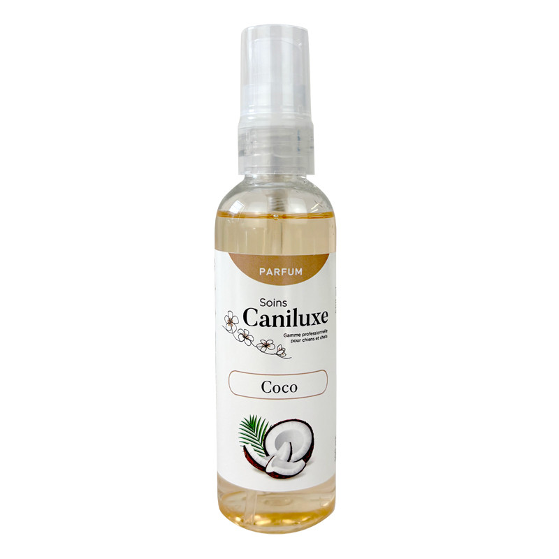 Parfum pour chien et chiot | Caniluxe Coco | Senteur exotique | 100 ml