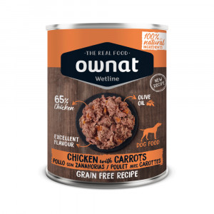 Ownat | Chien | Pâtée Wetline POULET avec carottes