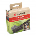 Muselière en nylon pour chien : Taille:S/M | A : 18,5 cm B : 13 cm C : 51-75 cm