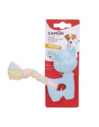 Jouet Chiot Sonore TPE & Tresse Coton | Couineur Interne | 10 cm