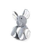 Peluche 2 en 1 Éléphant avec Plaid pour Chien | Doudou & Couverture | 70x60 cm