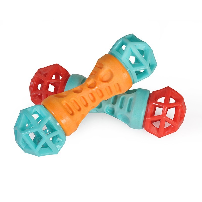 Bâton Flottant Sonore TPR pour Chien | Couineur & Distributeur Friandises | 22 cm
