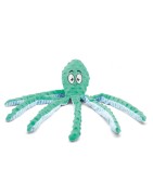 Peluche Pieuvre Sonore pour Chien | Squeaker & Bruit Papier | 47 cm