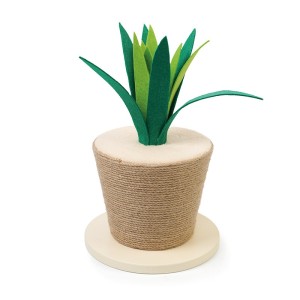 Griffoir Pot Agave Sisal pour Chat | Design & Naturel | Ø 30 x H 40 cm