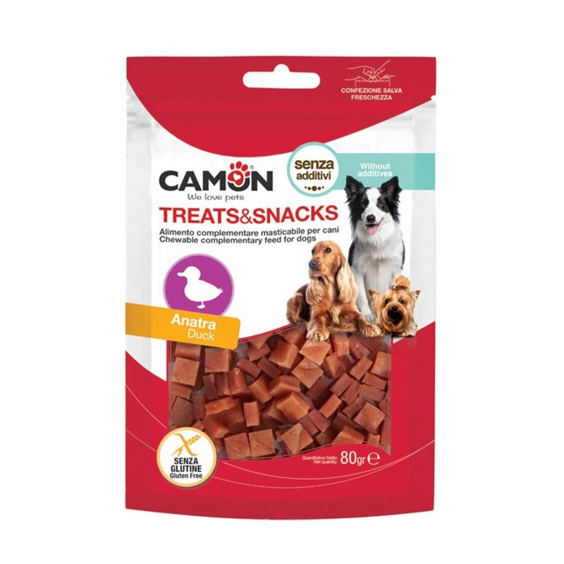 Sachet de friandises pour chien et chiot | Cubes moelleux au canard