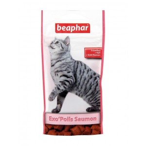 Friandises pour chat Exo’poils malt-saumon | BEAPHAR