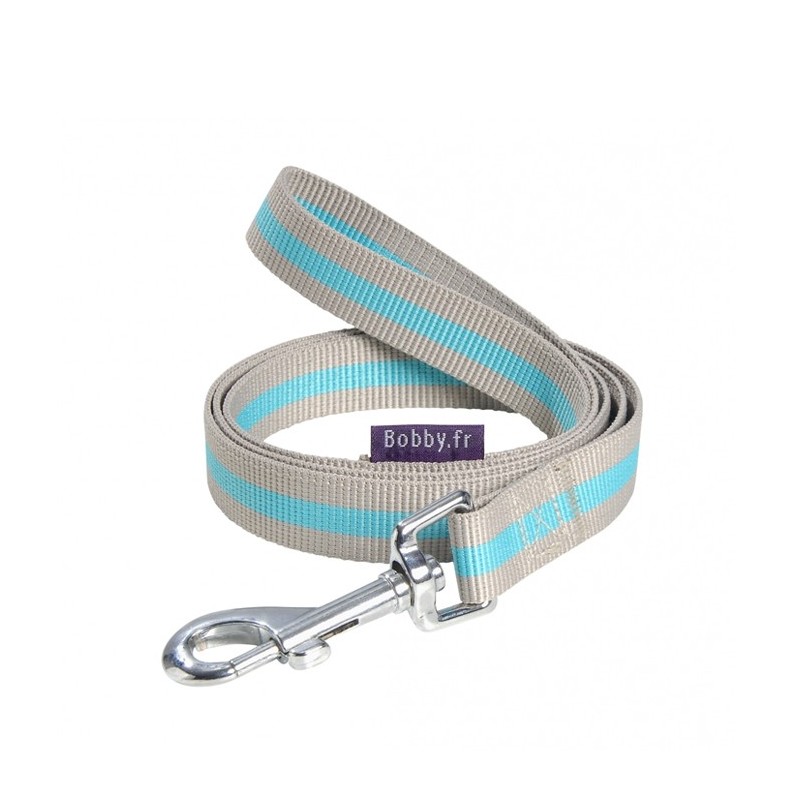 Laisse pour petit chien en nylon bicolore | ARLEQUIN | Bobby