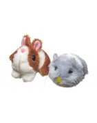 Jouet pour chat animal en peluche vibrant