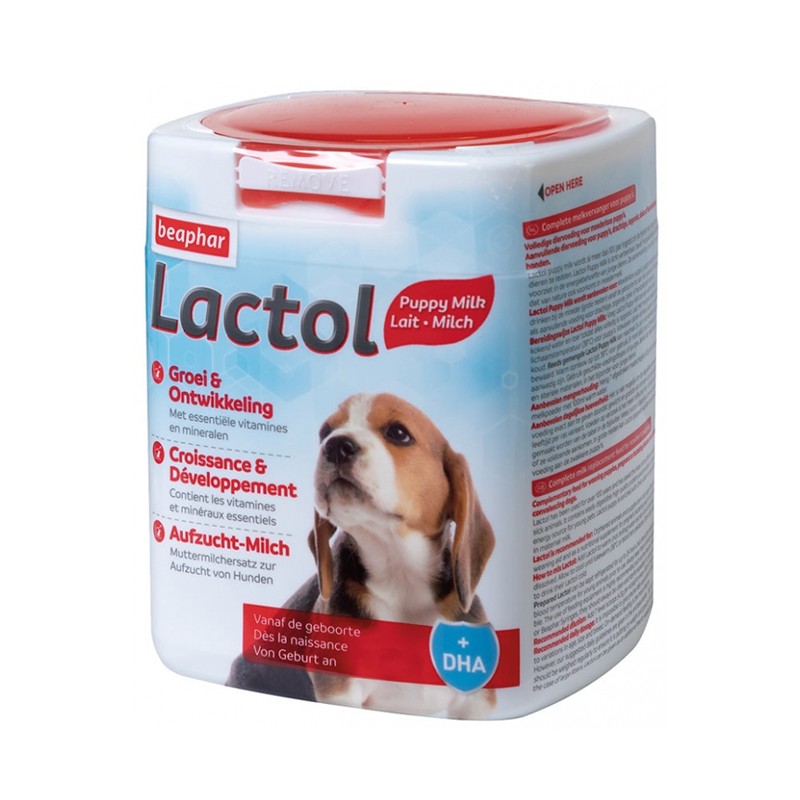 Beaphar | Lactol, lait maternisé pour chiot 500 g et biberon
