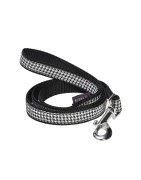 Laisse pied de poule noir et blanc CHIC | BOBBY