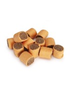 Biscuits fourrés au saumon pour chien | Boite refermable de 530 g