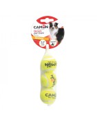 Lot de 3 balles de tennis avec bruiteur | Jouet pour chien | 3.7 cm