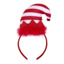 Serre-tête de Noël pour chien ou chat | Bonnet lutin de Noël : Diamètre:Tour de tête : Ø 7 cm