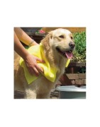 Serviette hyper absorbante pour sécher rapidement le pelage de votre chien