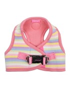Pinkaholic MAIRE | Harnais veste chien rayé | ROSE
