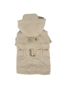 Trench-coat pour petit chien Pinkaholic CLARIS | Beige