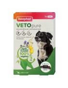 Collier répulsif anti-parasitaire pour chiot et chien VETOPURE | Beaphar