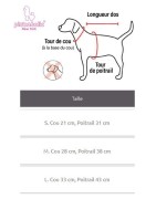 Pinkaholic MAIRE | Harnais veste chien rayé | ROSE