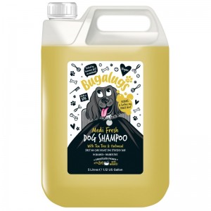 BUGALUGS Medi Fresh Tea Tree & Oatmeal | Shampoing pour chien  anti-démangeaisons