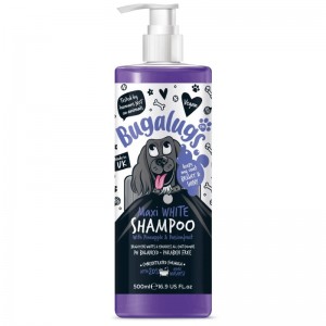 BUGALUGS Maxi White | Shampoing blanc pour chien