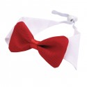Nœud papillon de Noël en jersey pour chien ou chat : Taille:Taille 1