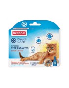 Boite de 6 pipettes stop parasites naturelles pour chat DiméthiCARE | Beaphar